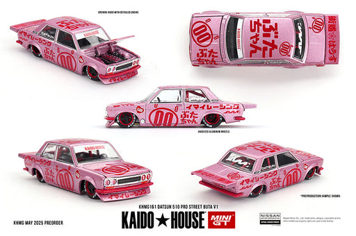 1/64 Kaido House by Mini GT Datsun 510 Pro Street Buta V1  KHMG161-CH