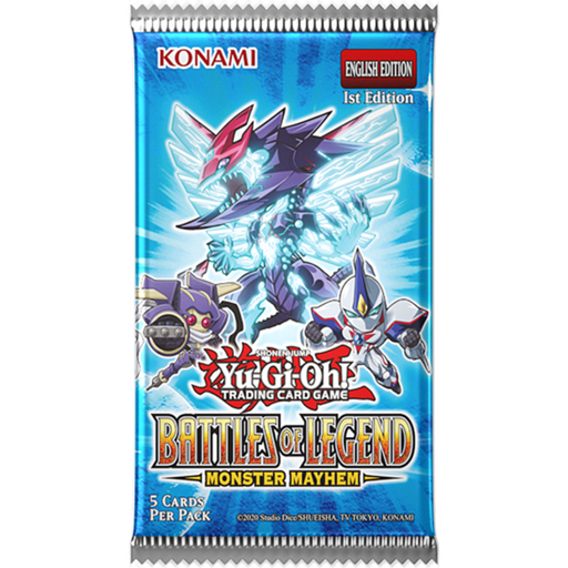 Konami Yu-Gi-Oh! TCG: Battles of Legend: Monster Mayhem Booster