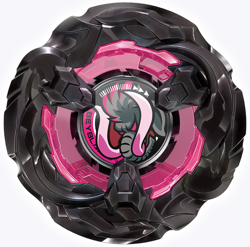 Takara Tomy Beyblade X BX-00 Mammoth Tusk 2-80E Metal Coat Black (No Code) (MP)