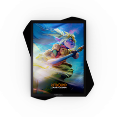 Riftbound: League of Legends TCG Unleashed Art Sleeves Poppy, Keeper of the Hammer (100 Sleeves)