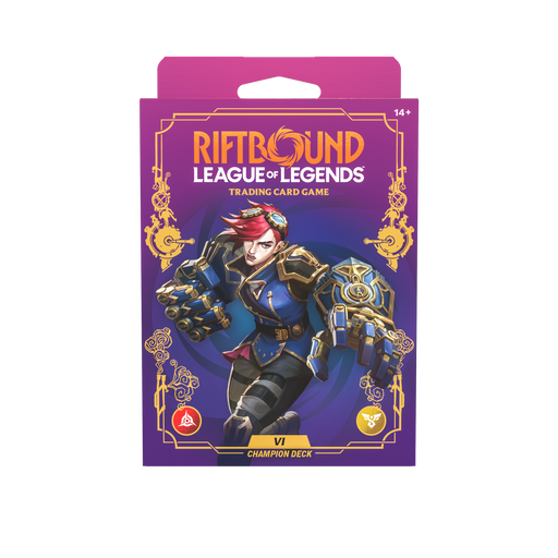Riftbound: League of Legends TCG Unleashed Champion Deck: Vi Display - English