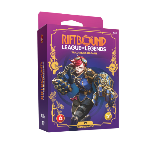 Riftbound: League of Legends TCG Unleashed Champion Deck: Vi Display - English