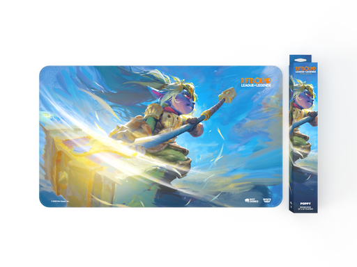 Riftbound: League of Legends TCG Unleashed Playmat Poppy, Keeper of the Hammer