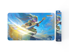 Riftbound: League of Legends TCG Unleashed Playmat Poppy, Keeper of the Hammer