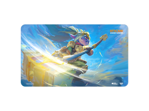 Riftbound: League of Legends TCG Unleashed Playmat Poppy, Keeper of the Hammer