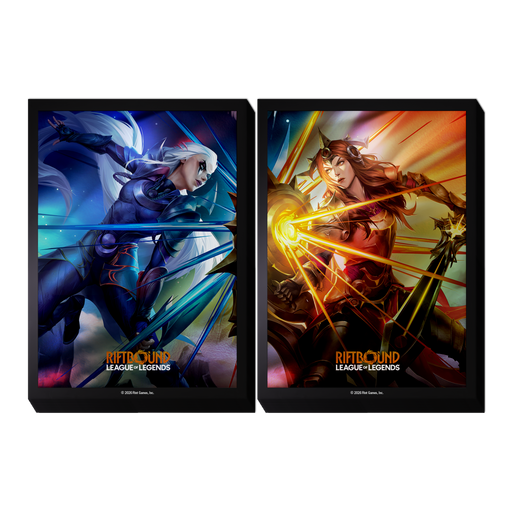 Riftbound: League of Legends TCG Vendetta Art Sleeves #3 Diana vs Leona (100 Sleeves)