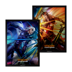 Riftbound: League of Legends TCG Vendetta Art Sleeves #3 Diana vs Leona (100 Sleeves)