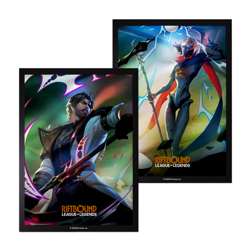 Riftbound: League of Legends TCG Vendetta Art Sleeves #2 Jayce vs Viktor (100 Sleeves)