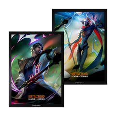 Riftbound: League of Legends TCG Vendetta Art Sleeves #2 Jayce vs Viktor (100 Sleeves)