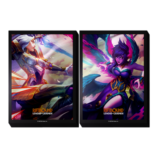 Riftbound: League of Legends TCG Vendetta Art Sleeves #4 Kayle vs Morgana (100 Sleeves)