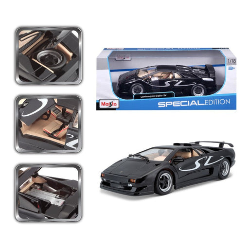 1/18 Maisto Lamborghini Diablo SV Black