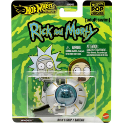 1/64 Hot Wheels Premium Pop Culture Rick and Morty Rick's Ship (MP)