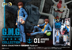 Megahouse G.M.G. Collection 01 Mobile Suit Gundam Earth Federation Forces Amuro Ray