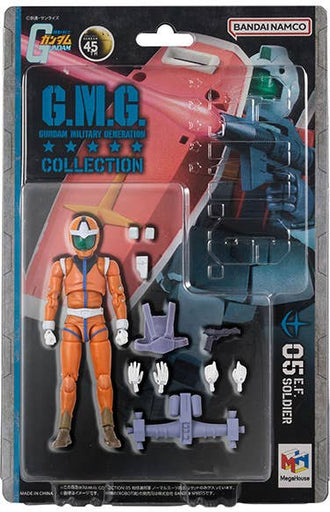 Megahouse G.M.G. COLLECTION 05 Mobile Suit Gundam Earth Federation Forces E.F. Soldier