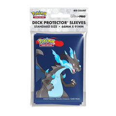 UltraPro Pokemon Mega Charizard X 65ct Deck Protector Sleeve