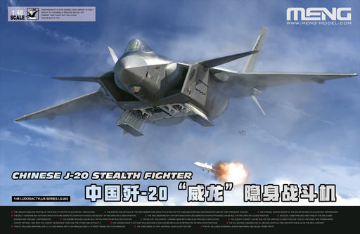 1/48 Meng Chinese J-20 Stealth Fighter