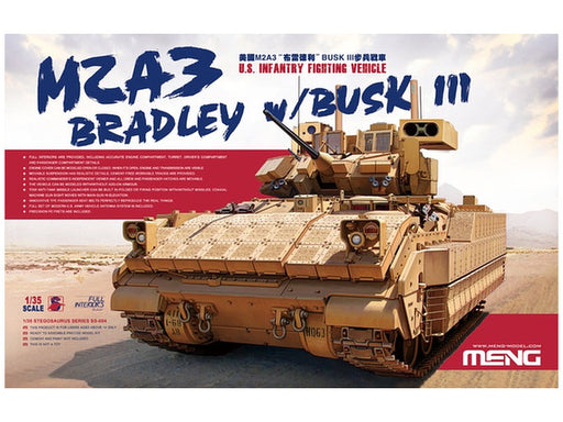 1/35 Meng M2A3 Bradley w/BUSK III