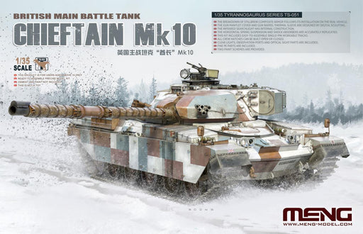 1/35 Meng British Main Battle Tank Chieftain Mk.10