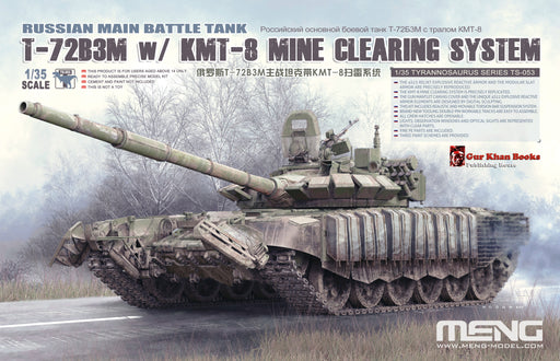 1/35 Meng Russian Main Battle Tank T-72B3M w/ KMT-8 Mine Clearing System