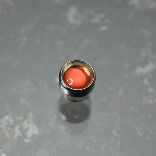 Metallic Stickers for Sensor Orange (1.0/1.5/2.0/2.5/3.0/4.0/5.0/6.0mm diameter) (1 sheet)