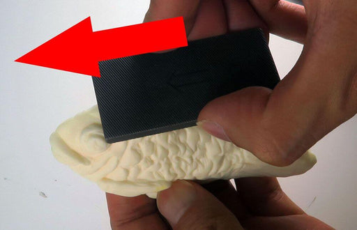 MF17 Double-Sided Single Cut Plate File (60 x 28mm, Coarse & Smooth)