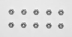 Mini 4WD AO Parts #1015 2mm Lock Nut (10 pieces)