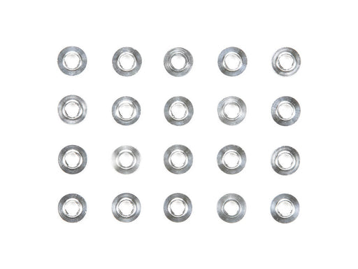 Mini 4WD AO Parts #1018 Spacer for Roller Ball Bearings (20 pieces)