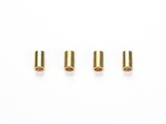 Mini 4WD AO Parts #1023 5mm Pipe for Double Aluminum Ball-Race Rollers (4 pieces)