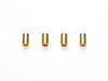 Mini 4WD AO Parts #1023 5mm Pipe for Double Aluminum Ball-Race Rollers (4 pieces)