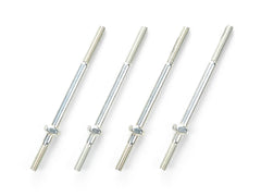 Mini 4WD AO Parts #1024 2 x 38mm Threaded Shaft (4 pieces)