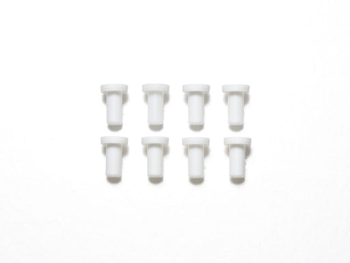 Mini 4WD AO Parts #1035 Bushing for Aluminum Wheels (White, 8 pieces)