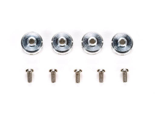 Mini 4WD AO Parts #1037 Aluminum Shaft Stopper (to use 72mm Shafts, 4 pieces)