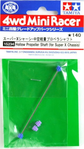 Mini 4WD GUP #234 Hollow Propeller Shaft (for Super X/Super XX Chassis)