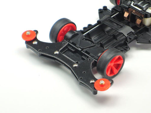 Mini 4WD GUP #524 FRP Wide Front Plate (for VZ Chassis)