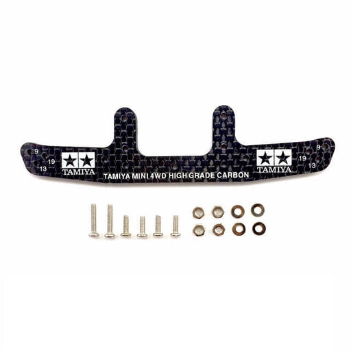 Mini 4WD GUP HG Carbon Wide Rear Plate (3mm)