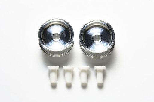 Mini 4WD GUP HG Heavy Aluminum Wheels for Low Profile Tires (2 pieces)