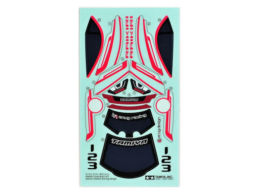 Mini 4WD GUP Raikiri Clear Body Set (Polycarbonate)