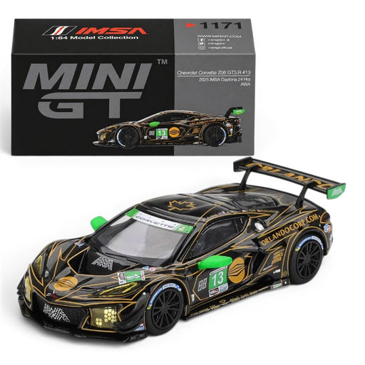 1/64 Mini GT Chevrolet Corvette Z06 GT3.R #13 Daytona #1171
