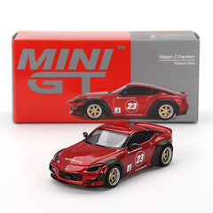 1/64 Mini GT Nissan Z Pandem Passion Red RHD (MP)
