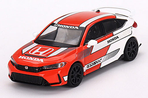 1/64 Mini GT Honda Civic Type R 2023 #1 Pace Car Red
