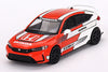 1/64 Mini GT Honda Civic Type R 2023 #1 Pace Car Red