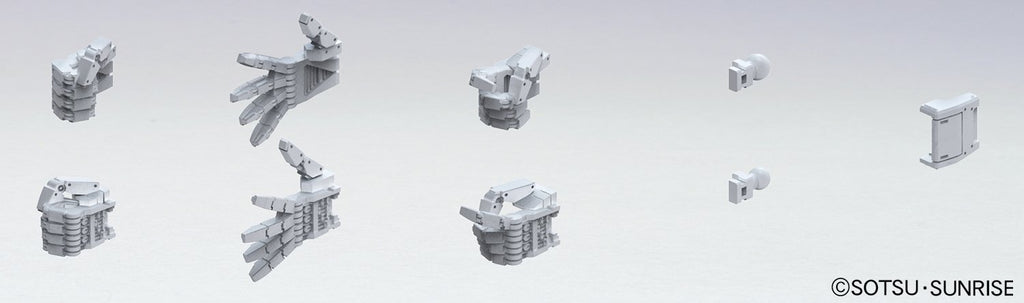 Builders Parts HD #02 1/144 MS Hand 01 (E.F.S.F., Light Gray)