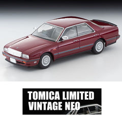 1/64 Tomica Limited Vintage NEO LV-N340a Nissan Gloria Cima Type-II S Model 1990 Red