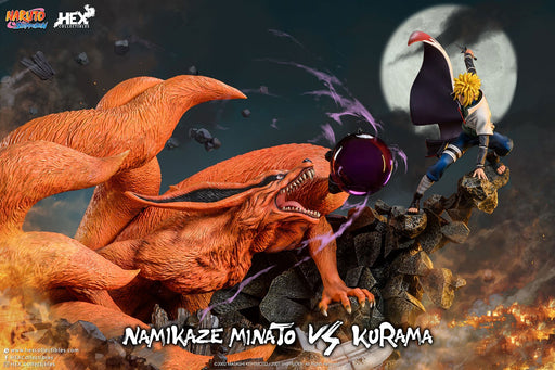 Hex Collectibles Naruto Shippuden - Namikaze Minato vs Kurama Ultimate Diorama Statue
