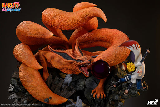 Hex Collectibles Naruto Shippuden - Namikaze Minato vs Kurama Ultimate Diorama Statue