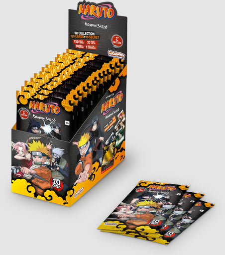 Mythos Naruto TCG Konoha Shido 2nd Edition First Set Booster Box 24 Packs English