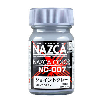 NAZCA Color (15ml) NC-007 Joint Gray (Semi-Gloss)