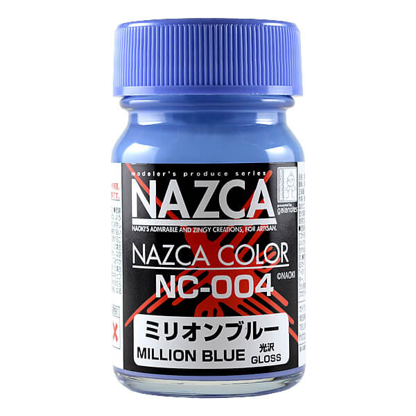 NAZCA Color (15ml) NC-004 Million Blue (Gloss)