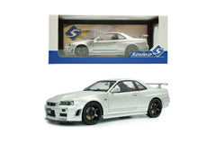 1/18 Solido Nissan Skyline GTR R34 Ztune Silver 1999 S1804312