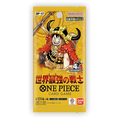 Japanese One Piece Card Game OP17 The World's Strongest Warriors Booster Pack
